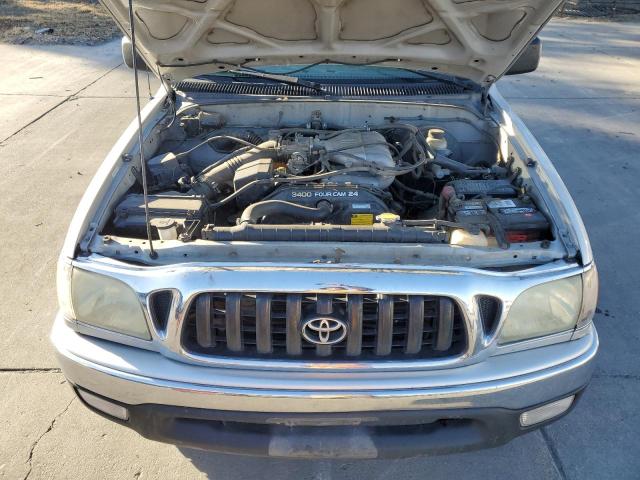 5TEGN92N52Z019448 - 2002 TOYOTA TACOMA DOUBLE CAB PRERUNNER SILVER photo 11