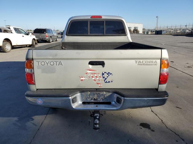 5TEGN92N52Z019448 - 2002 TOYOTA TACOMA DOUBLE CAB PRERUNNER SILVER photo 6