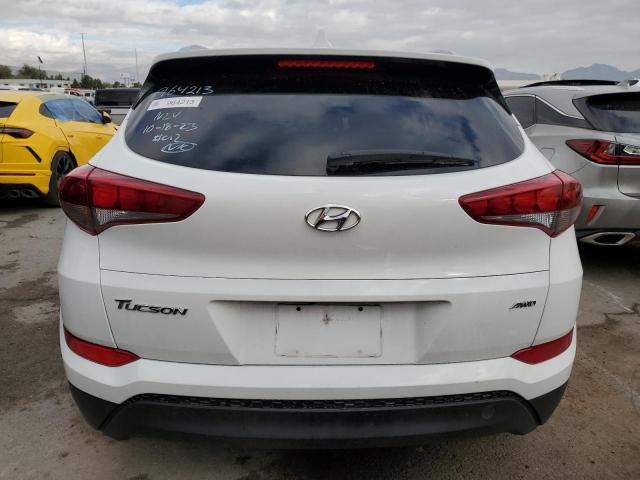 KM8J33A45JU712461 - 2018 HYUNDAI TUCSON SEL WHITE photo 6