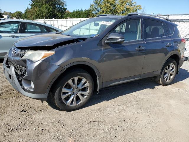 2T3DFREV0EW138715 - 2014 TOYOTA RAV4 LIMITED GRAY photo 1