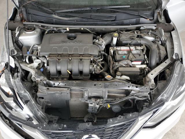 3N1AB7AP4KY375520 - 2019 NISSAN SENTRA S SILVER photo 11