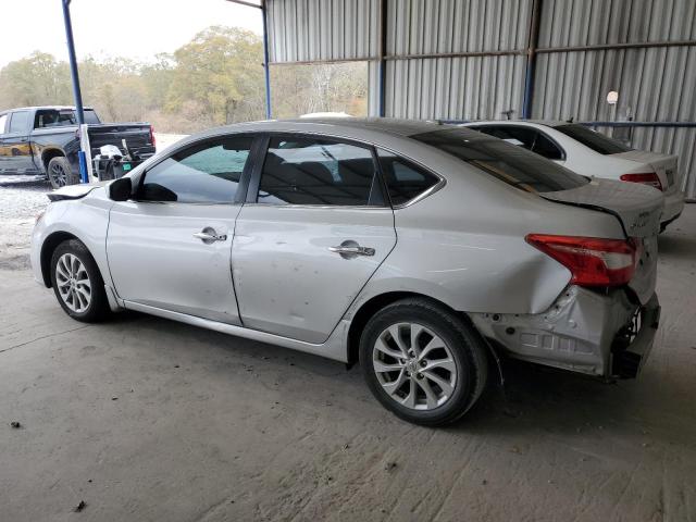 3N1AB7AP4KY375520 - 2019 NISSAN SENTRA S SILVER photo 2