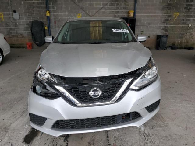 3N1AB7AP4KY375520 - 2019 NISSAN SENTRA S SILVER photo 5