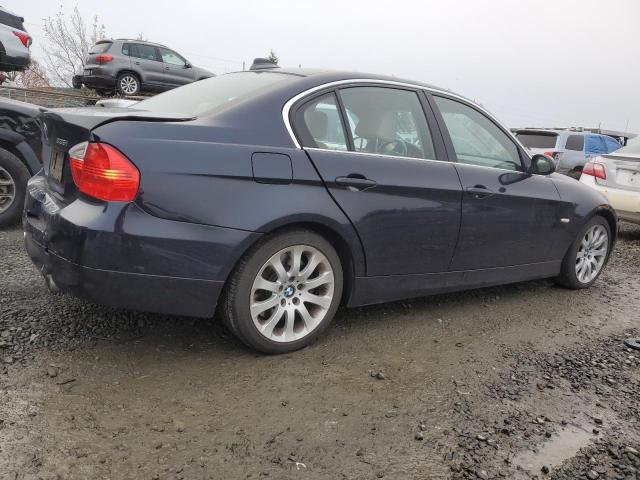 WBAVB73567KY61386 - 2007 BMW 335 I BLUE photo 3