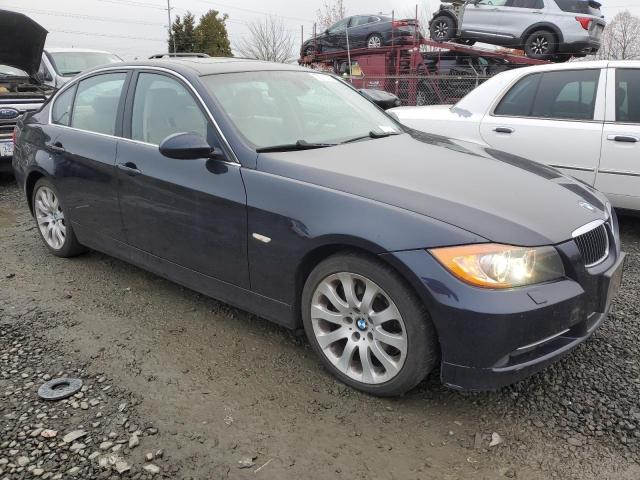 WBAVB73567KY61386 - 2007 BMW 335 I BLUE photo 4