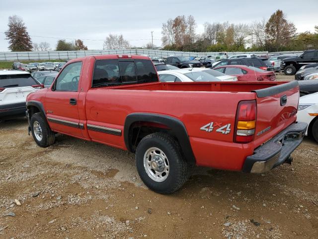 1GCGK24U5YE104029 - 2000 CHEVROLET SILVERADO K2500 RED photo 2