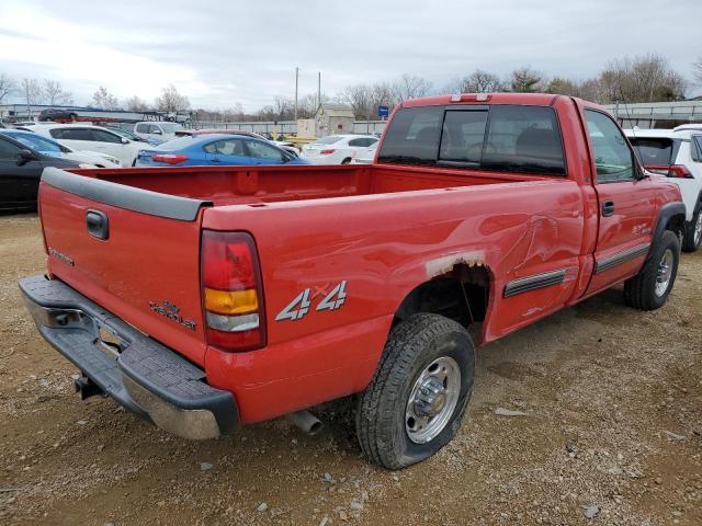 1GCGK24U5YE104029 - 2000 CHEVROLET SILVERADO K2500 RED photo 3