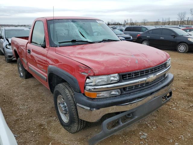 1GCGK24U5YE104029 - 2000 CHEVROLET SILVERADO K2500 RED photo 4