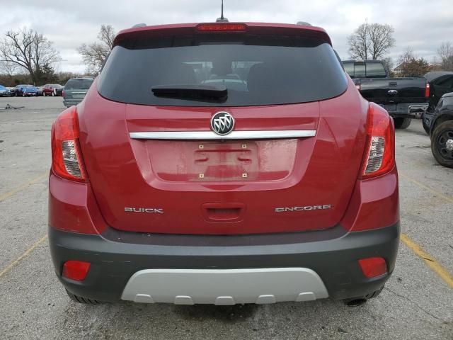 KL4CJBSB1GB699247 - 2016 BUICK ENCORE CONVENIENCE RED photo 6