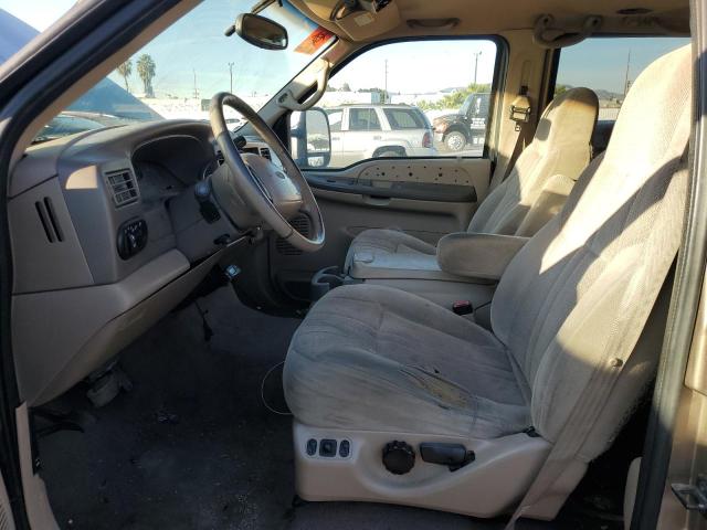 1FMNU40S8YEA40212 - 2000 FORD EXCURSION XLT TAN photo 7