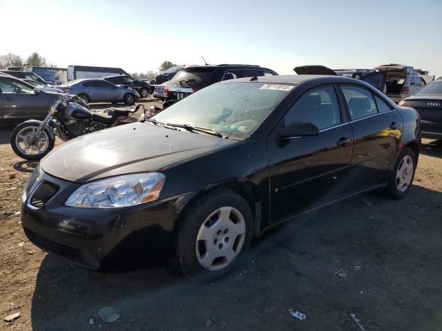 1G2ZF57B584113526 - 2008 PONTIAC G6 VALUE LEADER BLACK photo 1