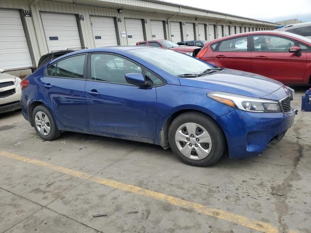 3KPFK4A70HE079292 - 2017 KIA FORTE LX BLUE photo 4