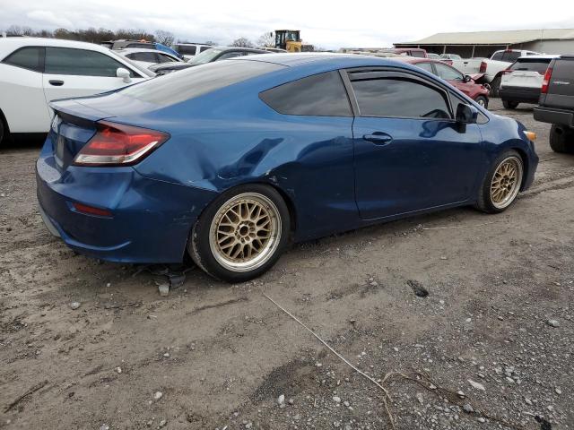 2HGFG3A53FH529532 - 2015 HONDA CIVIC LX BLUE photo 3