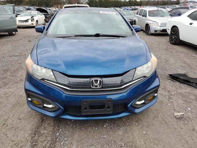 2HGFG3A53FH529532 - 2015 HONDA CIVIC LX BLUE photo 5