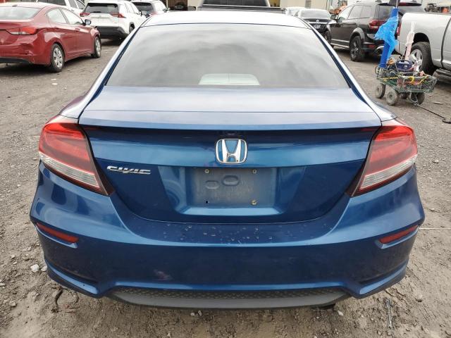 2HGFG3A53FH529532 - 2015 HONDA CIVIC LX BLUE photo 6