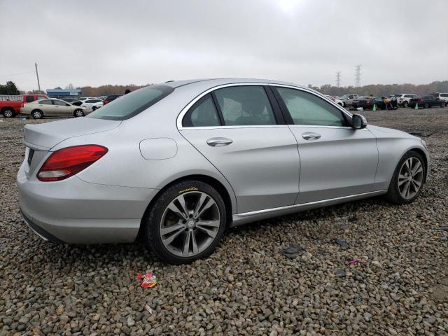 55SWF4JB2GU123681 - 2016 MERCEDES-BENZ C 300 SILVER photo 3