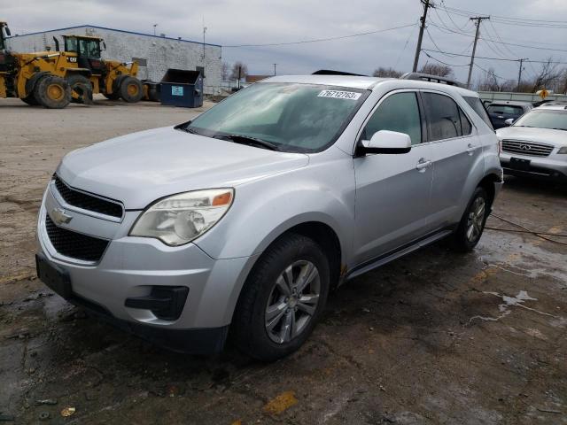 2CNFLEEC1B6252508 - 2011 CHEVROLET EQUINOX LT SILVER photo 1