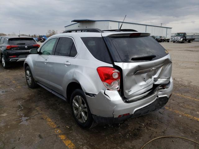 2CNFLEEC1B6252508 - 2011 CHEVROLET EQUINOX LT SILVER photo 2