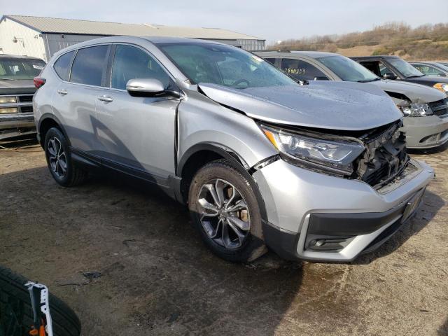 5J6RW2H5XLL029097 - 2020 HONDA CR-V EX SILVER photo 4