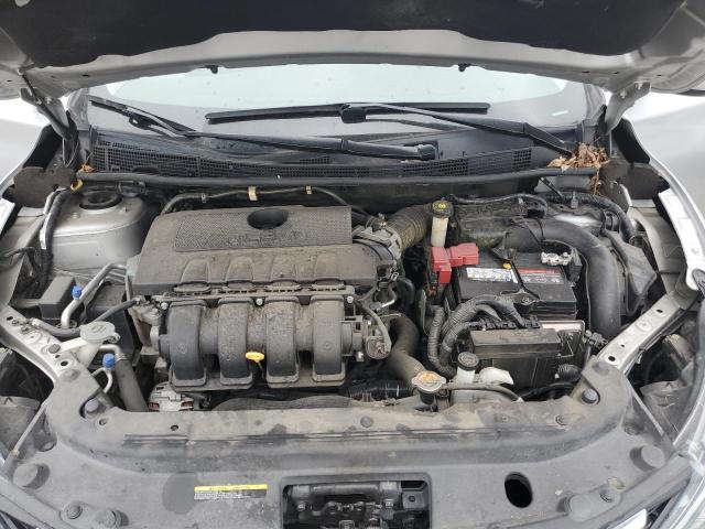 3N1AB7AP6JY241218 - 2018 NISSAN SENTRA S SILVER photo 11