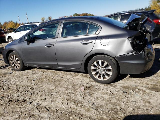 2HGFB2F97DH516607 - 2013 HONDA CIVIC EXL ნაცრისფერი ფოტო 2