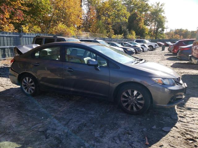 2HGFB2F97DH516607 - 2013 HONDA CIVIC EXL ნაცრისფერი ფოტო 4