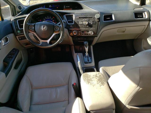 2HGFB2F97DH516607 - 2013 HONDA CIVIC EXL ნაცრისფერი ფოტო 8