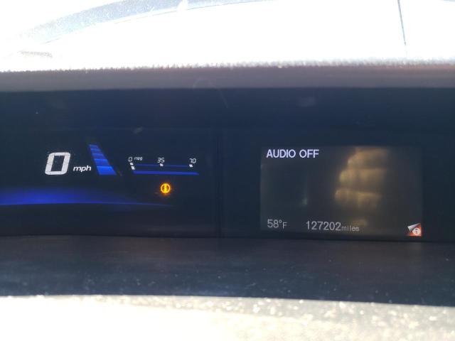 2HGFB2F97DH516607 - 2013 HONDA CIVIC EXL ნაცრისფერი ფოტო 9