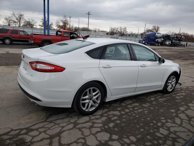 1FA6P0H76E5378198 - 2014 FORD FUSION SE WHITE photo 3