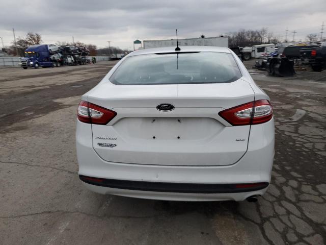 1FA6P0H76E5378198 - 2014 FORD FUSION SE WHITE photo 6