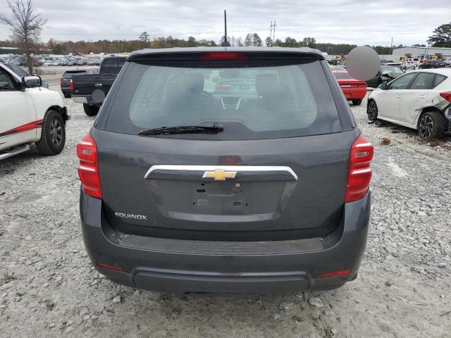 2GNALBEK4H1553775 - 2017 CHEVROLET EQUINOX LS GRAY photo 6