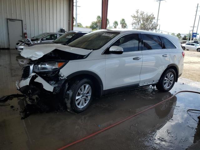 5XYPG4A32LG681576 - 2020 KIA SORENTO L WHITE photo 1