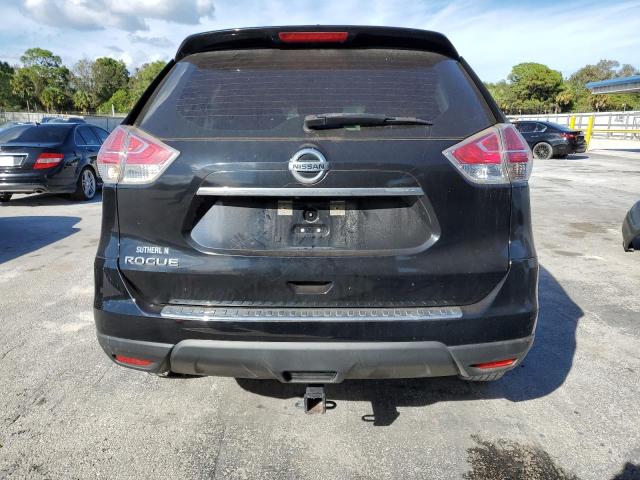 KNMAT2MT4FP580395 - 2015 NISSAN ROGUE S BLACK photo 6