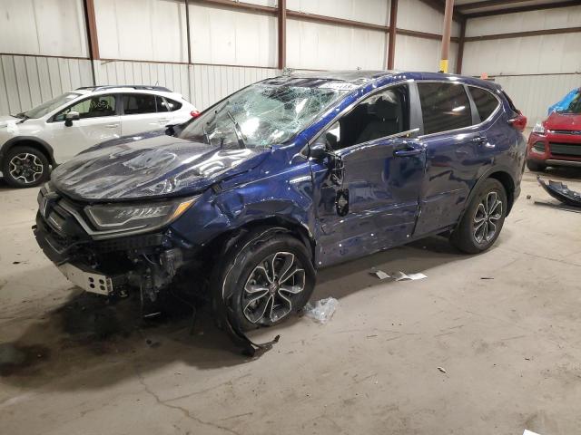 7FART6H52ME004807 - 2021 HONDA CR-V EX BLUE photo 1