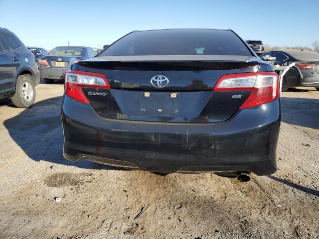 4T1BF1FK3CU164860 - 2012 TOYOTA CAMRY BASE BLACK photo 6