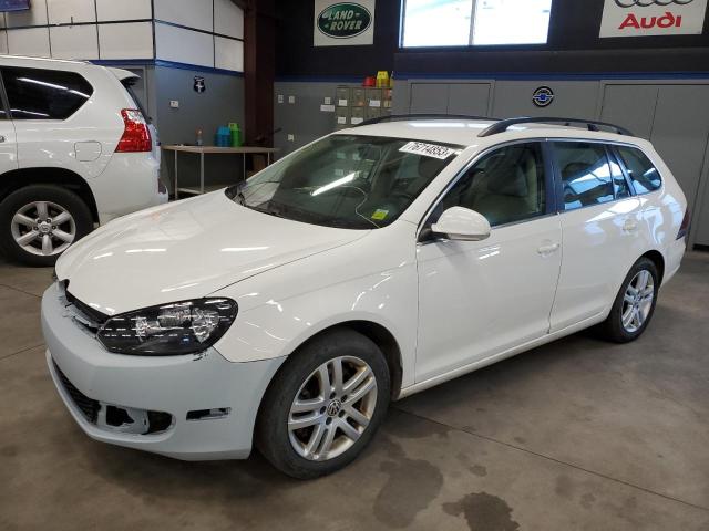 3VWPL7AJ8DM601601 - 2013 VOLKSWAGEN JETTA TDI WHITE photo 1