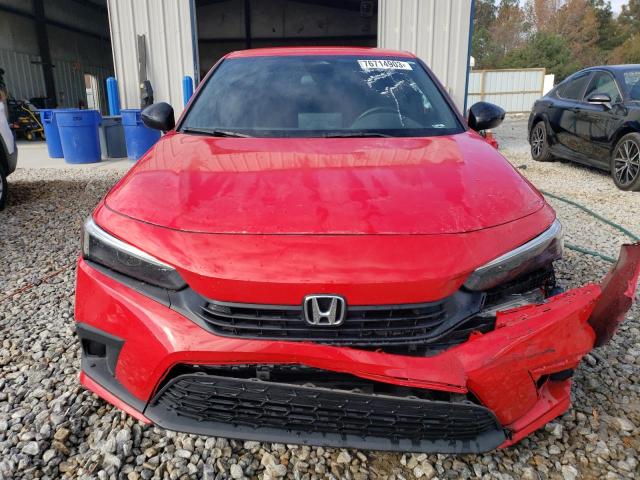 2HGFE2F54NH516375 - 2022 HONDA CIVIC SPORT 红色 照片 5