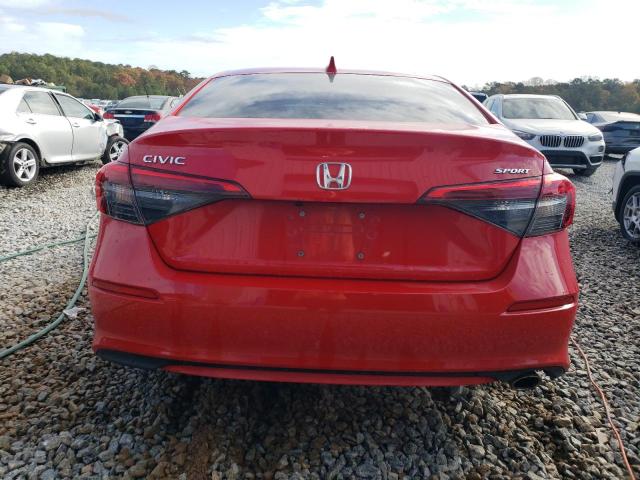2HGFE2F54NH516375 - 2022 HONDA CIVIC SPORT 红色 照片 6