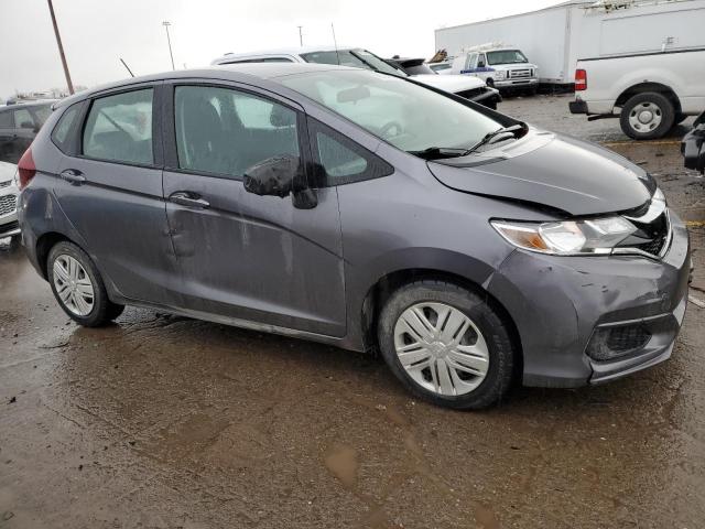 3HGGK5H43KM701808 - 2019 HONDA FIT LX GRAY photo 4