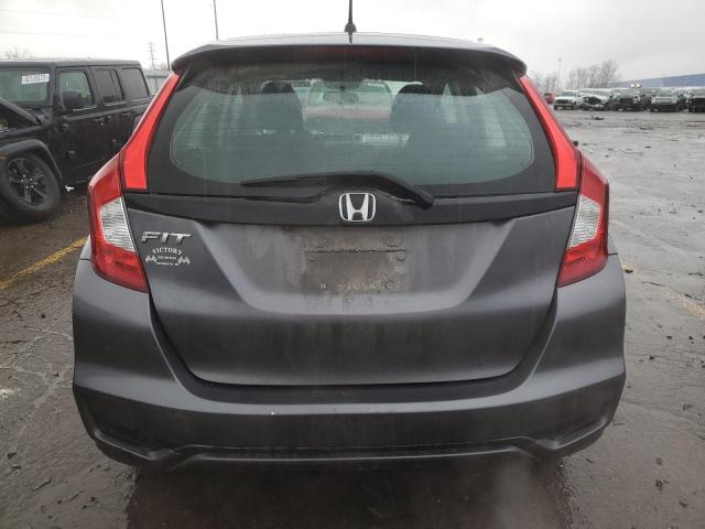 3HGGK5H43KM701808 - 2019 HONDA FIT LX GRAY photo 6