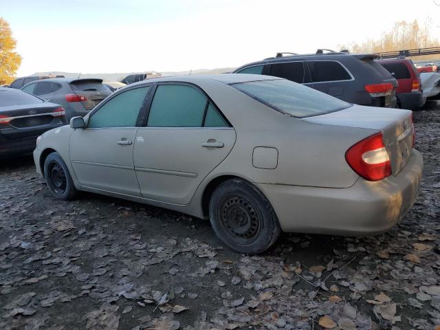 JTDBE32K430224211 - 2003 TOYOTA CAMRY LE GOLD photo 2