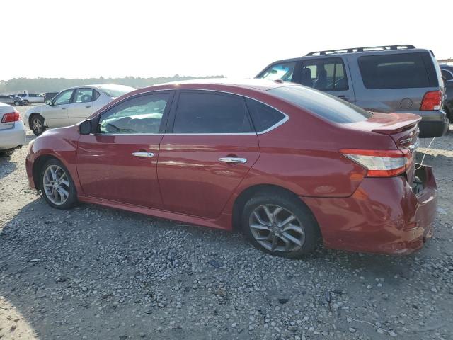 3N1AB7AP9DL719035 - 2013 NISSAN SENTRA S RED photo 2