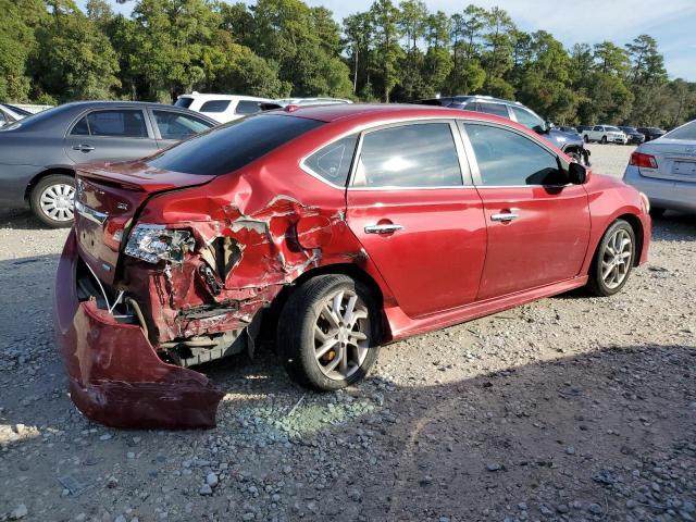 3N1AB7AP9DL719035 - 2013 NISSAN SENTRA S RED photo 3