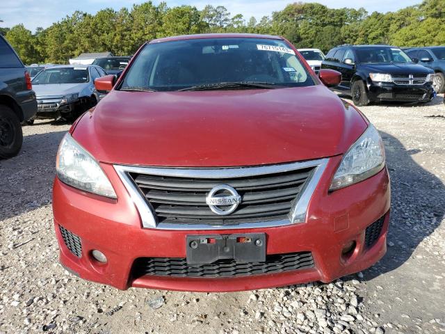 3N1AB7AP9DL719035 - 2013 NISSAN SENTRA S RED photo 5