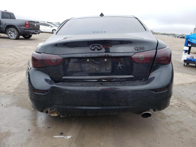 JN1BV7AP3FM354159 - 2015 INFINITI Q50 BASE BLACK photo 6