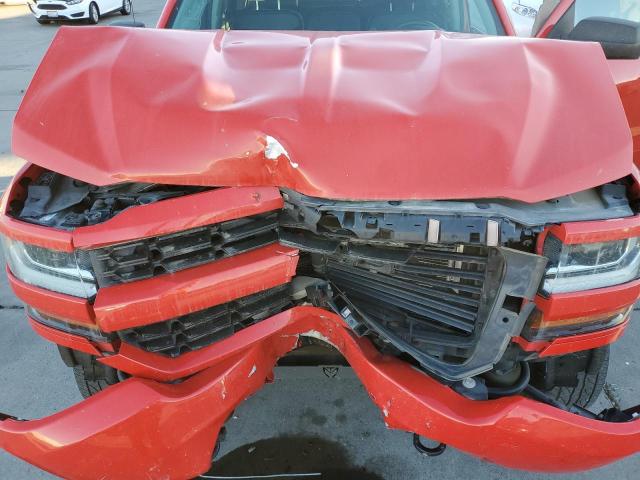 3GCUKPEC4JG253634 - 2018 CHEVROLET SILVERADO K1500 CUSTOM RED photo 11