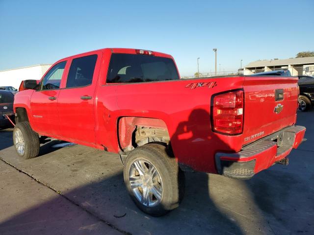 3GCUKPEC4JG253634 - 2018 CHEVROLET SILVERADO K1500 CUSTOM RED photo 2