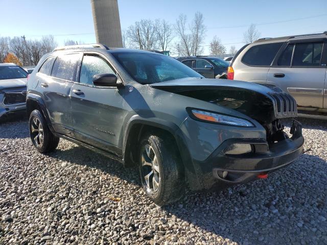 1C4PJMBSXEW178536 - 2014 JEEP CHEROKEE TRAILHAWK GRAY photo 4