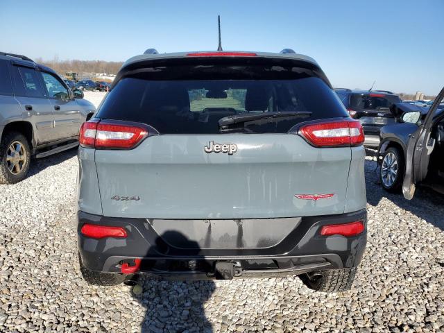 1C4PJMBSXEW178536 - 2014 JEEP CHEROKEE TRAILHAWK GRAY photo 6