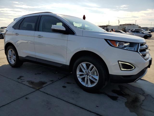 2FMTK3J97FBC32667 - 2015 FORD EDGE SEL WHITE photo 4